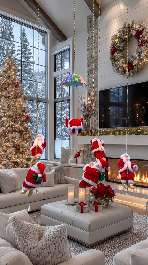 Climbing Claus - Musical Climbing Santa